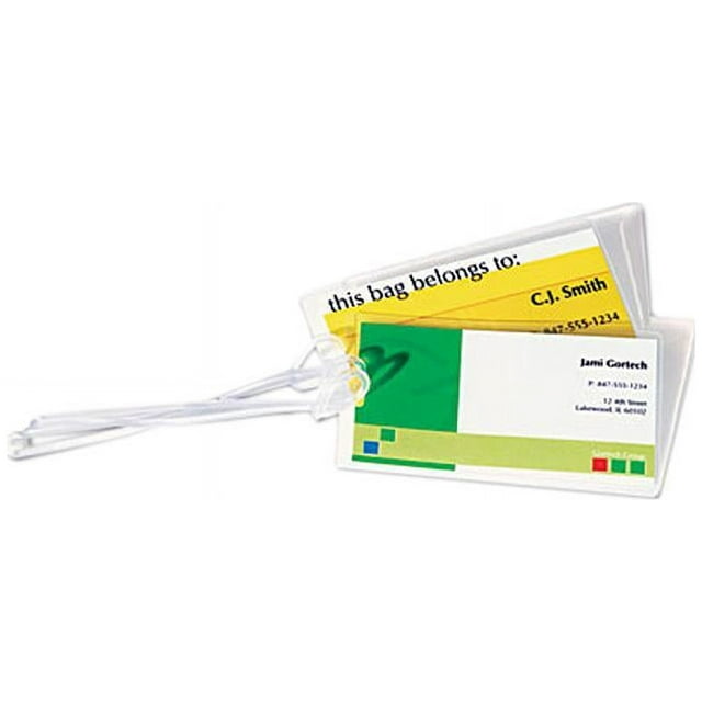52034 Fellowes Laminating Pouches, 5 mil, 4 1/4 x 2 1/2, Tag Size, 50/Pack