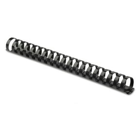 Fellowes Mfg Co. 52066 1-1/2 in. Diameter 340-Sheet Capacity Plastic Comb Bindings - Black (10/Pack)
