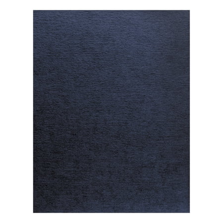 Fellowes Linen Texture Binding System Covers, 11 x 8-1/2, Navy, 200/Pack -FEL52098