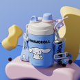thumbnail image 1 of 520ML Sanrio Kuromi Thermos Water Bottle Large Capacity Mug 316 Stainless Steel Insulated Cup Two Drinking Styles Vacuum Flasks, 1 of 17