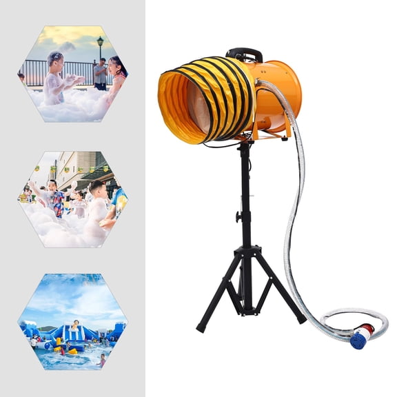 520W Foam Machine for Party, Foam Maker, Sturdy Metal Body, Professional Foam Machine for Stage Shows, Events, Festivals, Playground, 110V