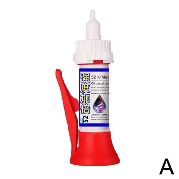 5210 Met Oil Based Glue, Strong Repair Welding Glue High-Strength Multi-Material Adhesive for Wood, Furni-ture, Shoes, Cups & More