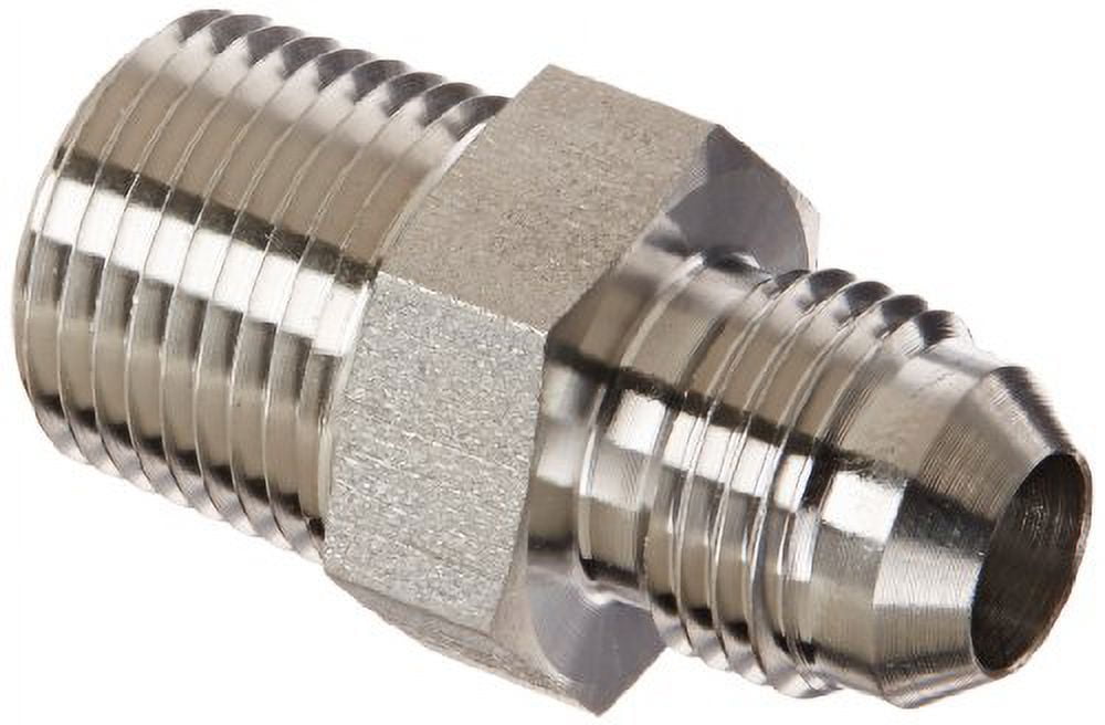 5217X6X6 Stainless Steel SAE 37 Degree (JIC) Flare Fitting, Adapter, 3