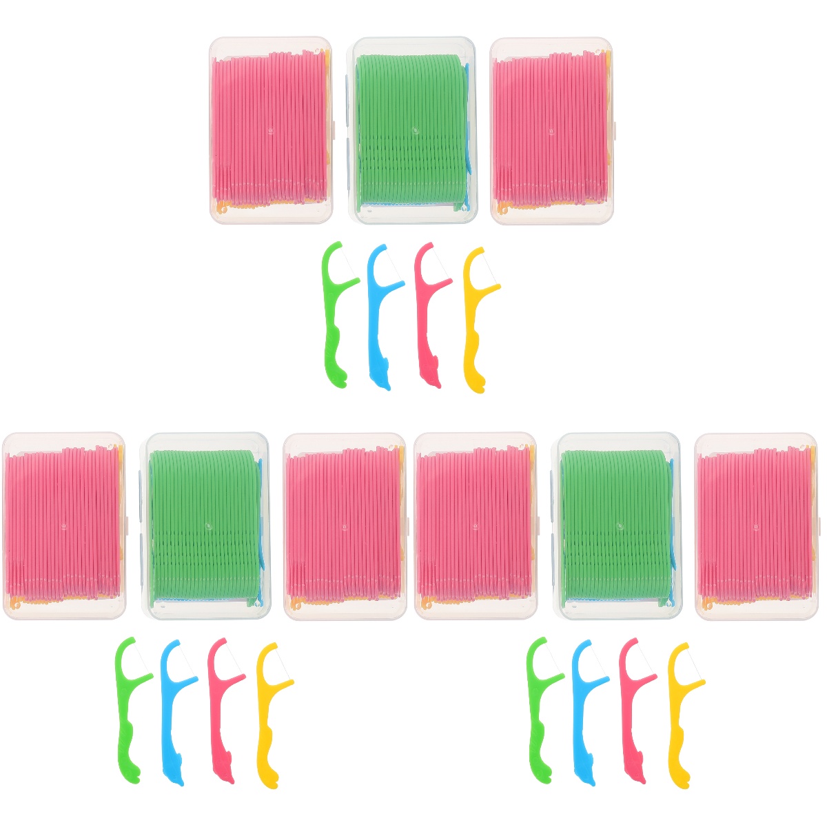 522 Pcs Dental Floss Picks for Kids Portable Kids Dental Floss