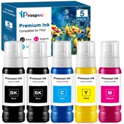 Compatible Ink Refill Bottle Replacement for ET-1910 ET-2900 ET-4903 ET-2803 ET-2800 ET-2720 ET-4800 Printer, 2 black,1 cyan,1 yellow,1 magenta,5PK