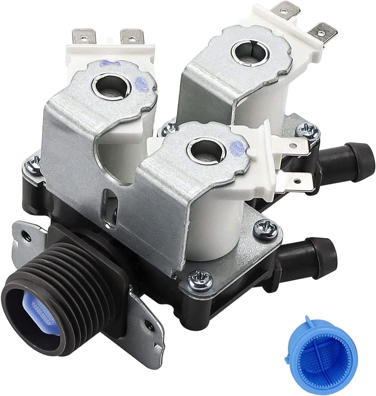 5221ER1003A 5220FR2075L Water Inlet Valve Replacement for LG Tromm & Ken.more Front Load Washers - Replaces 5221ER1003C 5221ER1003D Assembly