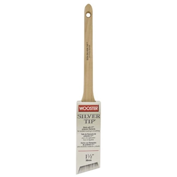 5224-1 1-2 1.5 in. Silver Tip Thin Angle Sash Paint Brush