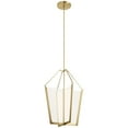 thumbnail image 1 of 52292CGLED-Kichler Lighting-Calters - 60.5W 1 LED Foyer Pendant - with Contemporary inspirations - 28.5 inches tall by 21 inches wide-Champagne Gold, 1 of 2
