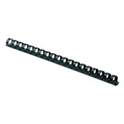 Fellowes, FEL52323, 19-ring Plastic Comb Binding, 25 / Pack, Black