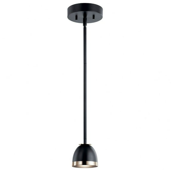 Open Box 52419BNBLED-Kichler Lighting-Baland - 1 LED Mini Pendant In Mid-Century Modern Style-4.25 Inches Tall and 5.75 Inches Wide
