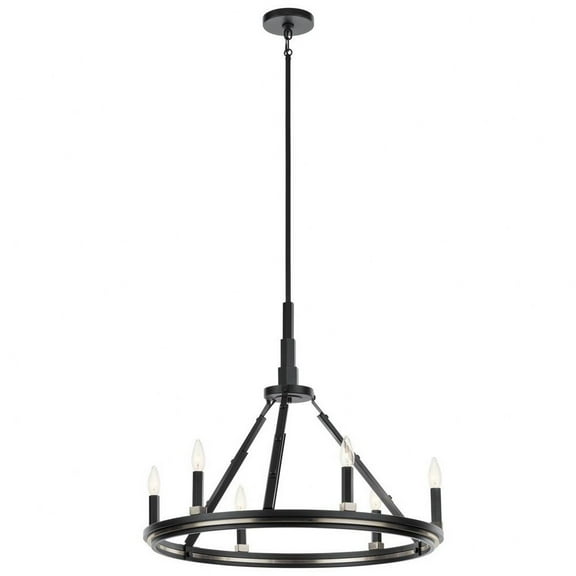 Kichler Lighting - Emmala - 6 Light Medium Chandelier In Art Deco Style-24