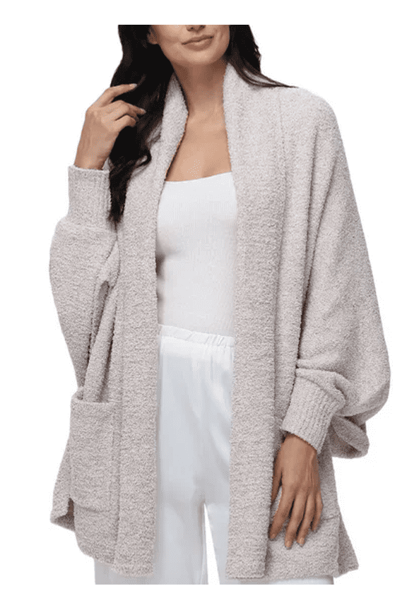 525 Women's Cozy Cape Robe Tan L/XL