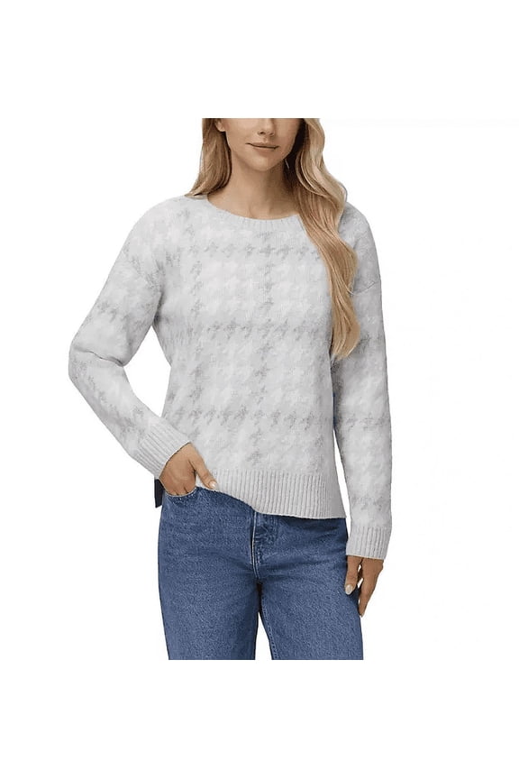 525 Women's Sweater Grey Combo Medium