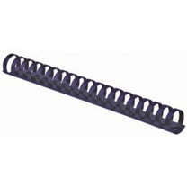 Fellowes Mfg Co. 52501 1/2 in. Diameter 90 Sheet Capacity Plastic Comb Bindings - Navy Blue (100/Pack)