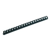 Fellowes Mfg Co. 52501 1/2 in. Diameter 90 Sheet Capacity Plastic Comb Bindings - Navy Blue (100/Pack)