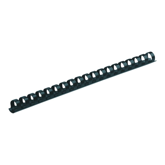 Fellowes Mfg Co. 52501 1/2 in. Diameter 90 Sheet Capacity Plastic Comb Bindings - Navy Blue (100/Pack)