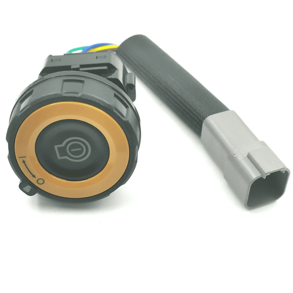 526-5708 5265708 6Pin Excavator Push Button Start ignition Switch Assembly For CAT 320GC 323GC 336GC 345GC