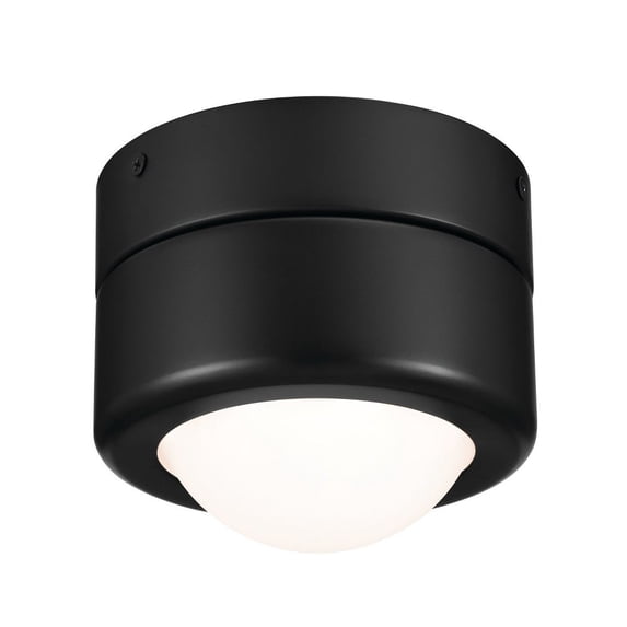 52600BK Kichler Lighting Tibbi - 33W 1 LED Flush Mount-4.75 Inches Tall and 5.5 Inches Wide-Black Finish