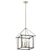 52626PN Kichler Lighting Eisley - 4 Light Foyer Pendant-21.25 Inches Tall and 16 Inches Wide-Polished Nickel Finish