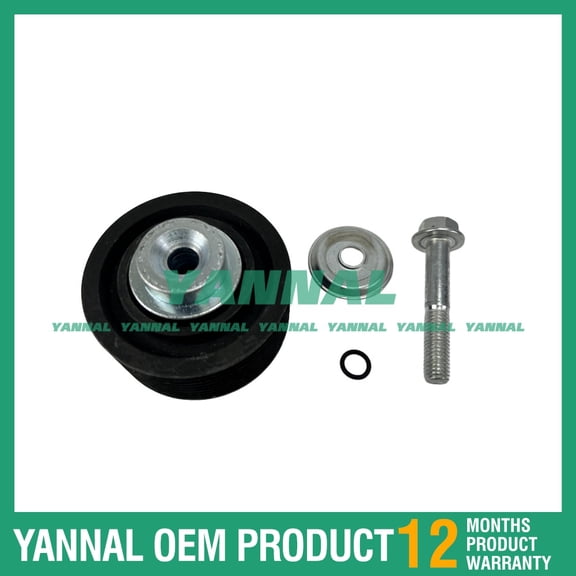 5265369 4991240 Idler Pulley For Komatsu 6D114 Excavator Engine Parts