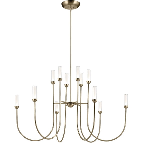 Kichler Lighting - Moraine - 55W 12 LED XLarge Chandelier-32.25 Inch Tall and 50