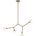 thumbnail image 1 of Kichler Lighting - Cassius - 5W 4 LED Large Chandelier-19.75 Inch Tall and 5.25, 1 of 7