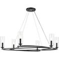 thumbnail image 1 of Kichler Lighting - Harpin - 6 Light Medium Chandelier-8.5 Inch Tall and 37.75, 1 of 7