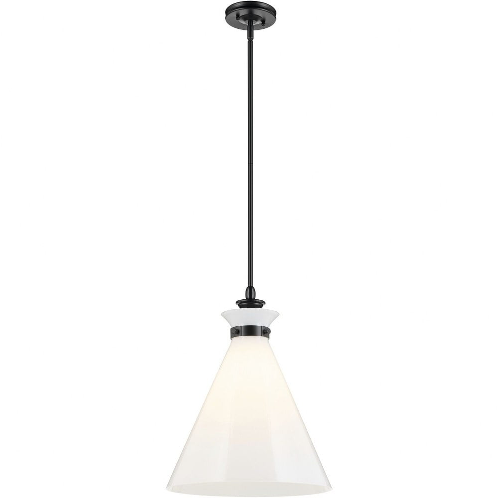 52775BK-Kichler Lighting-Laria - 1 Light Medium Pendant-19.75 Inch Tall ...