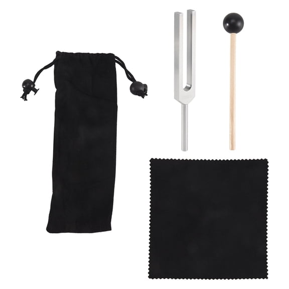 528 Hz Tuning Fork, Silver Tuning Forks 528 Hz for Musical Instrument, Meditation, Relaxation