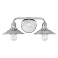 thumbnail image 1 of 5292 Rigby 2-Light 19" Wide Bathroom Vanity Light with Mesh Shades, 1 of 9