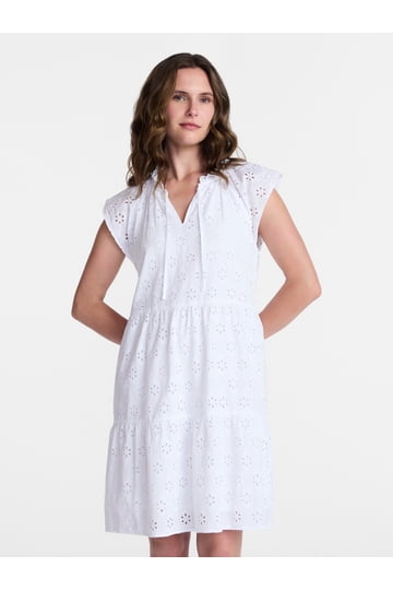 White Dresses with Sleeves