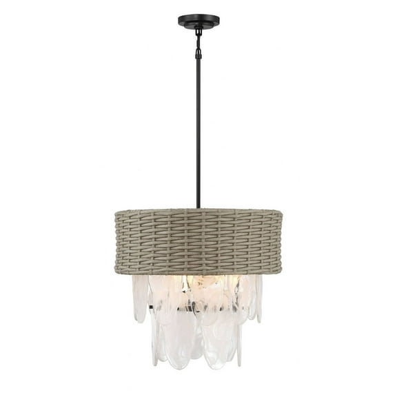 Minka Lavery - Breakers Isle - 6 Light Convertible Pendant-18.75 Inches Tall and