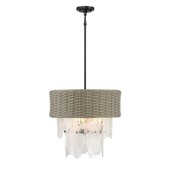 Minka Lavery - Breakers Isle - 6 Light Convertible Pendant-18.75 Inches Tall and