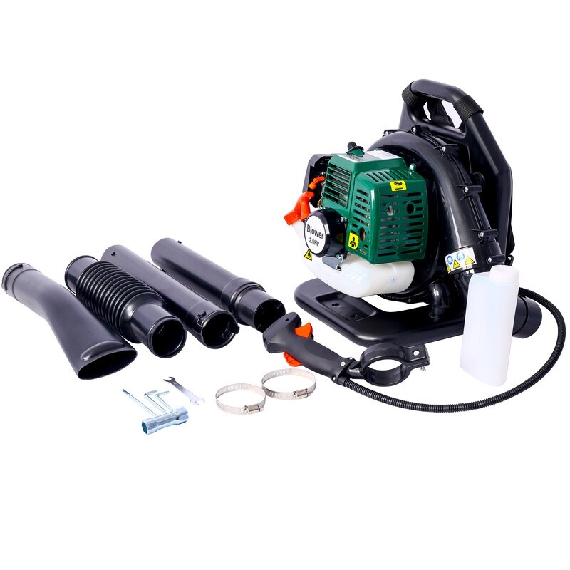 52CC 2Cycle Gas Backpack Leaf Blower with Extention Tube 52