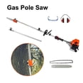thumbnail image 1 of 52CC 2-Cycle Pole Saw Pruner Pruning Saw Gas Powered Extend Wood Tree Trimmer, 1 of 16