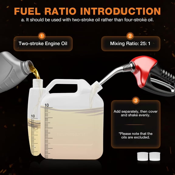 52CC 2 Stroke Gas Post Hole Digger, Gas Powered Earth Digger with 3 x Drills(4", 6", 8") & 1 x Extension Bar, Digging Machine for Farmland, Garden and Plant, Ergonomic Design$$Garden & Patio