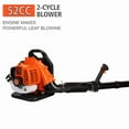 thumbnail image 1 of 52CC Backpack Gas Leaf Blower, 2 Cycle Gas Powered Backpack Blower with Fuel Tank, 550 CFM Air Volume 200 MPH Speed, Ideal for Lawn Care, 1 of 8