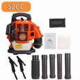 thumbnail image 1 of 52CC Backpack Gas Powered Leaf Blower, Commercial 550CFM 1.7HP 2-Stroke Powerful Lightweight Gasoline Grass Lawn Blower with Harness Air-Cooled & Fuel Tank for Yard Lawn Care, Snow Removal, 1 of 9
