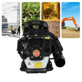 thumbnail image 1 of 52CC Gas Backpack Leaf Blower, 2-Cycle 550CFM 200MPH Gas Powered Engine, Low Vibration and Ergonomic Design with Cruise Control for Outdoor GardenYard Cleaning and Snow Removal, 1 of 8