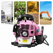 52CC Gas Backpack Leaf Blower, 2-Cycle 550CFM 200MPH Gas Powered Engine, Low Vibration and Ergonomic Design with Cruise Control for Outdoor GardenYard Cleaning and Snow Removal