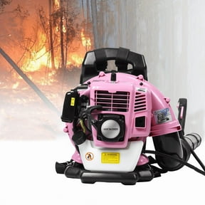 52CC Gas Backpack Leaf Blower 2 Stroke Enginee 550CFM 200MPH , 1.7HP ,Ergonomic Harness System,Low Vibration and Cruise Control Powerful Gas Blowers for Lawn Yard Care-Gifts for Dad