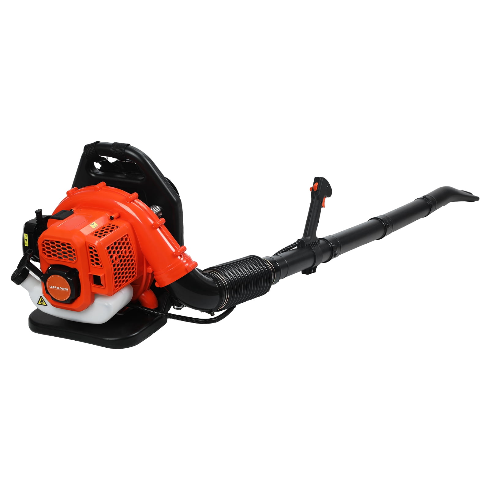 52CC Gas Backpack Leaf Blower - Low Noise & Ergonomic Design, 2-Stroke Engine with 2.3HP 550 CFM, Adjustable Speed + Cruise Control Gas Blowers for Lawn Care