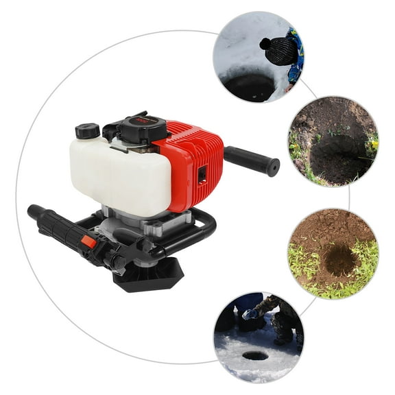 52CC Gas Powered Earth Auger Post Hole Digger Auger Single Cylinder 2 Stroke 1.8kw(2HP)