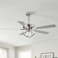 thumbnail image 1 of Parrot Uncle 52" Modern 3CCT LED Chandelier Ceiling Fan with Lights and Remote Control, Dimmable, Double-sided Blades, 6 Speeds DC Motor, 1 of 20