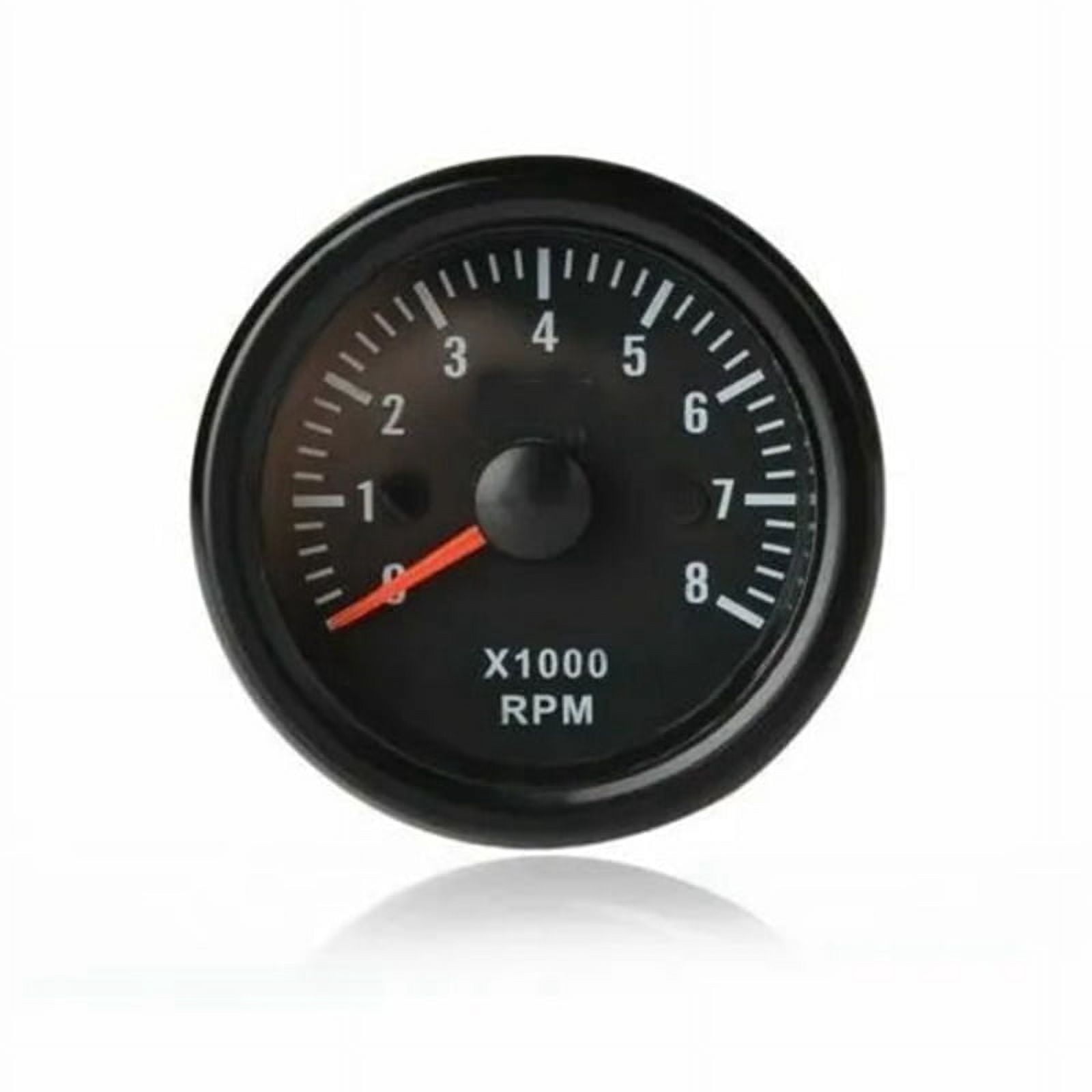 52MM Electrical Tachometer 0-8000 RPM 2inch RPM Tacho Meter for 2 3 4 5 6 8 Cylinder Gasoline Engine Car Boat Yacht