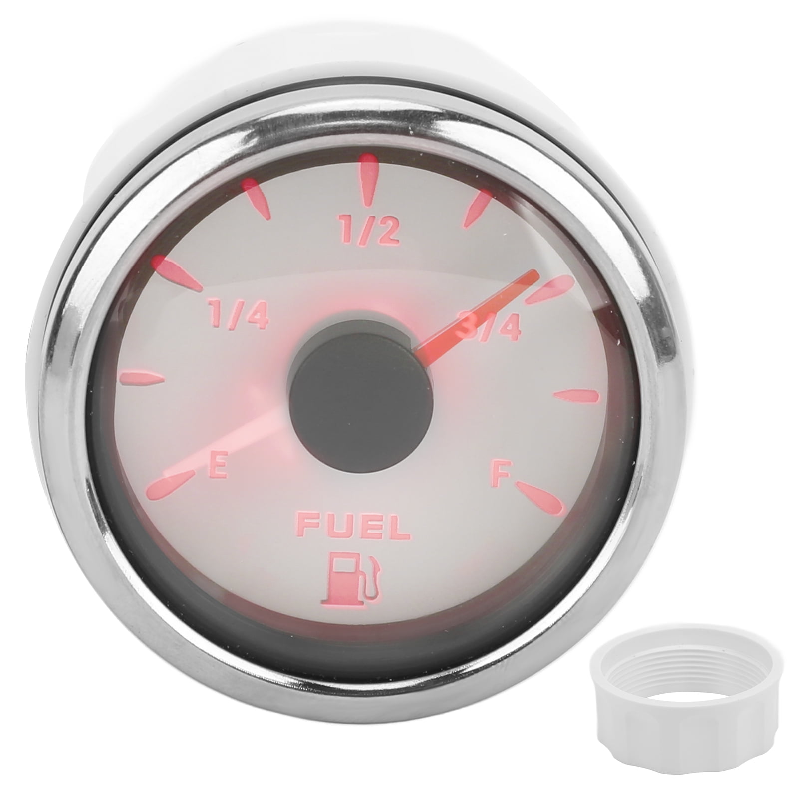 52MM Fuel Level Gauge 0?190Ω Fuel Tank Meter with 7 Color Backlight for
