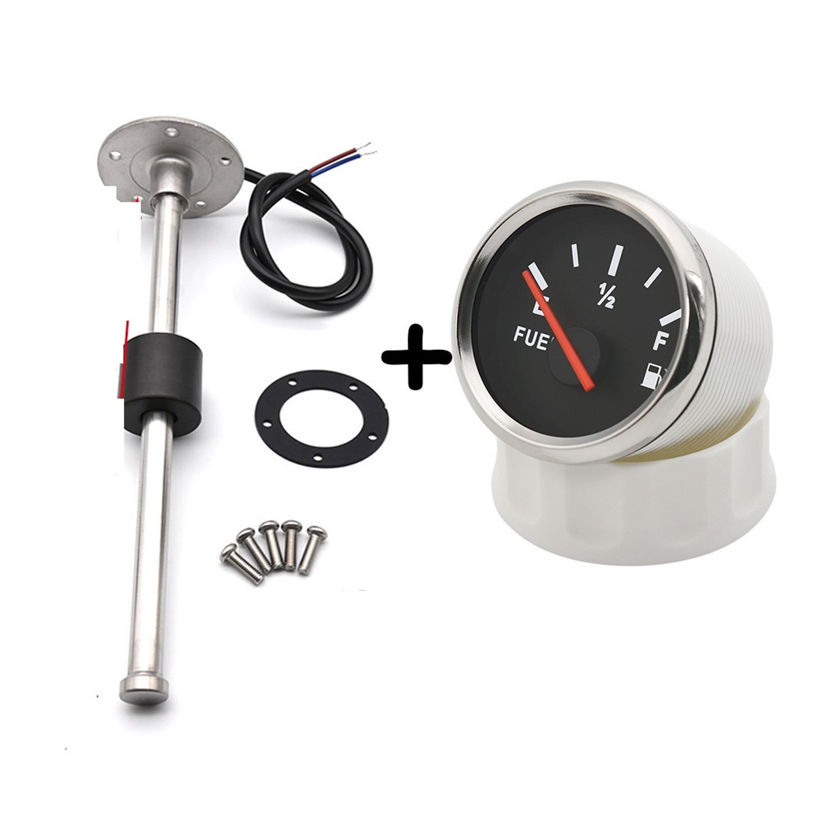 52MM Fuel Level Gauge With Fuel Level Sensor 100MM 125MM 150MM 200MM ...