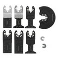 52PCS HighCarbon Steel Saw Blades Oscillating Multi Tool Accessories Kit for Home DIY