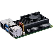 52Pi Active Cooler for Raspberry Pi 5, Armor Lite V5 Cooler with Heatsink and Fan for Raspberry Pi 5