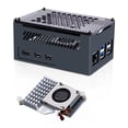 thumbnail image 1 of 52Pi Aluminum Case for Raspberry Pi 5, Active Cooler for Raspberry Pi 5 4GB/8GB, 1 of 9
